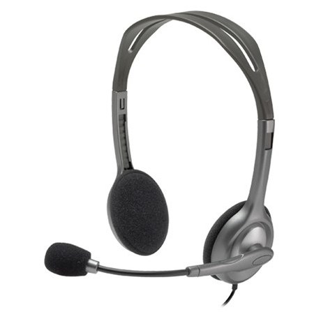 Logitech | Stereo headset | H111 | Built-in microphone | 3.5 mm | Grey - 5